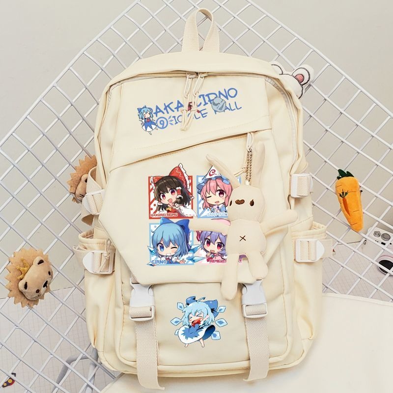 44×31×13cm Black Khaki,Touhou  – School Backpack Teen recenzja i cena