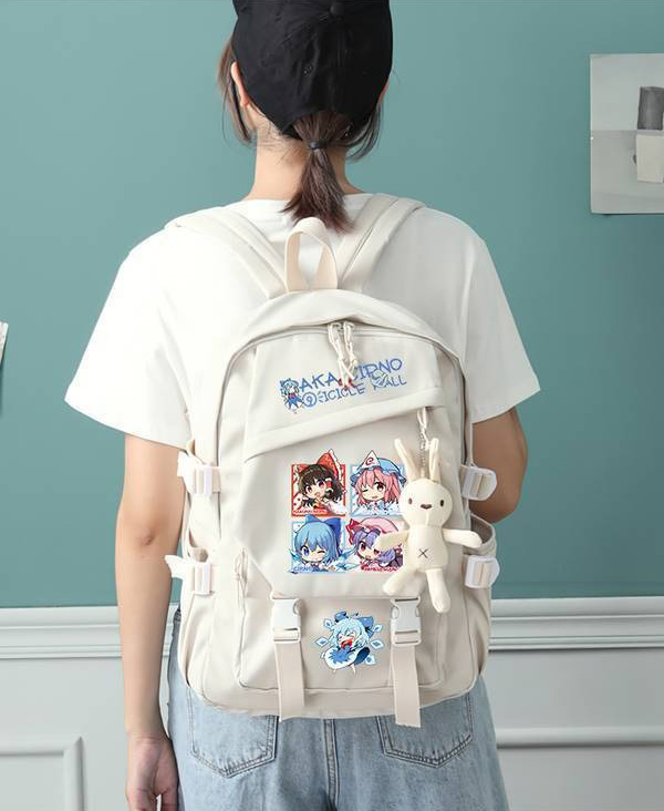 44×31×13cm Black Khaki,Touhou  – School Backpack Teen recenzja i cena