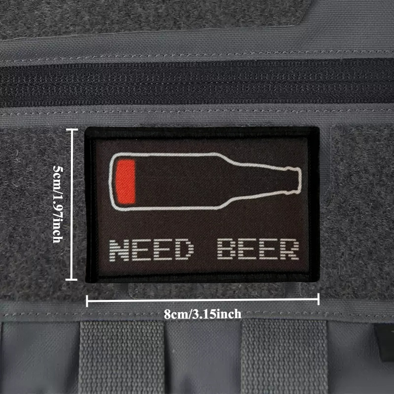 NEED BEER Printed Patch on Clo – Urban Backpack Tactical recenzja i cena
