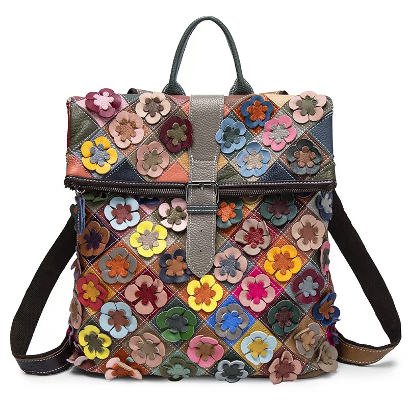 Vintage Women Genuine Leather  – Leather Backpack Vintage recenzja i cena