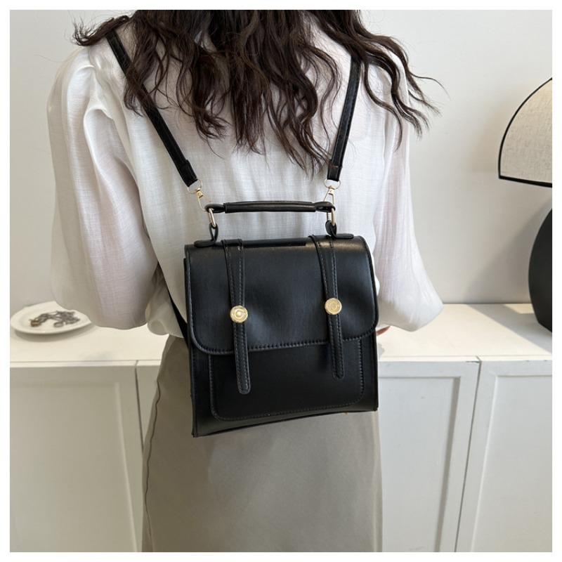 New fashionable double-shoulde – Leather Backpack Vintage recenzja i cena