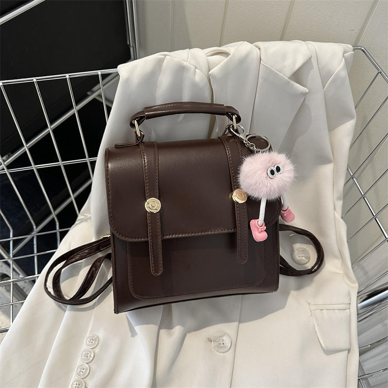 New fashionable double-shoulde – Leather Backpack Vintage recenzja i cena