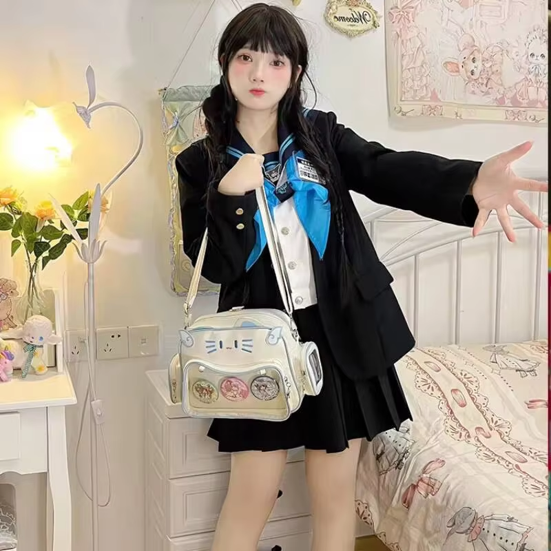New Y2K Korean Kawaii Cat Ita  – Fashion Backpack Women recenzja i cena