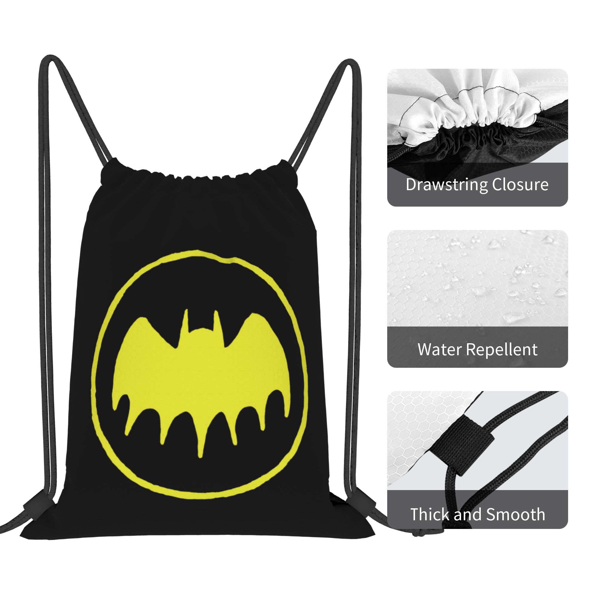 Yellow Circle Logo Backpack Dr – Drawstring Gym Bag recenzja i cena
