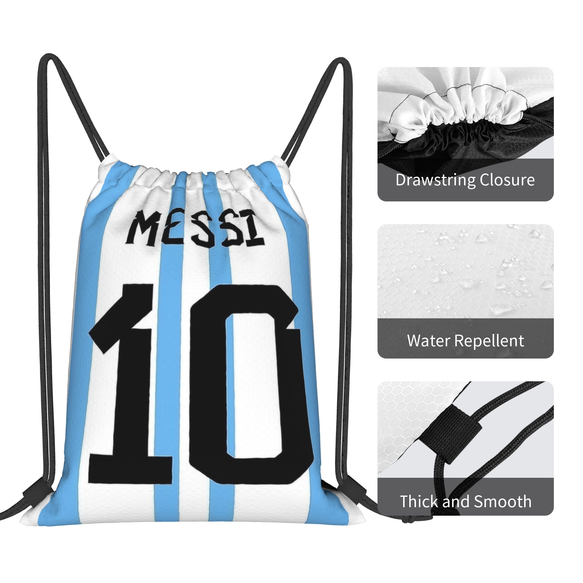 Messis 10 Soccer Football Draw – Drawstring Gym Bag recenzja i cena