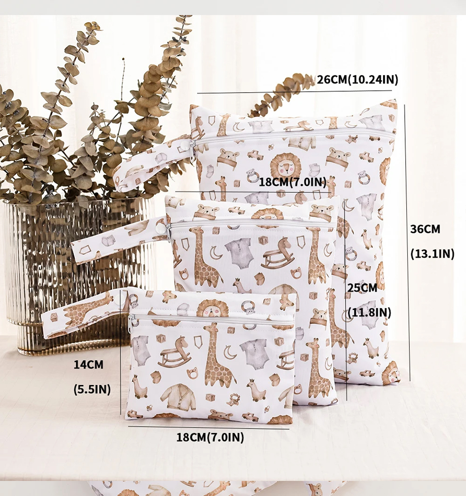 3PCS Travel Wash Cosmetic Bag  – Backpack Diaper Bag recenzja i cena