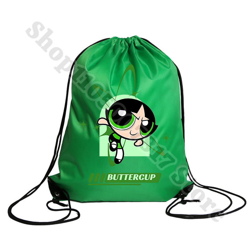 Kawaii The Powerpuffs Girls Ca – Drawstring Gym Bag recenzja i cena