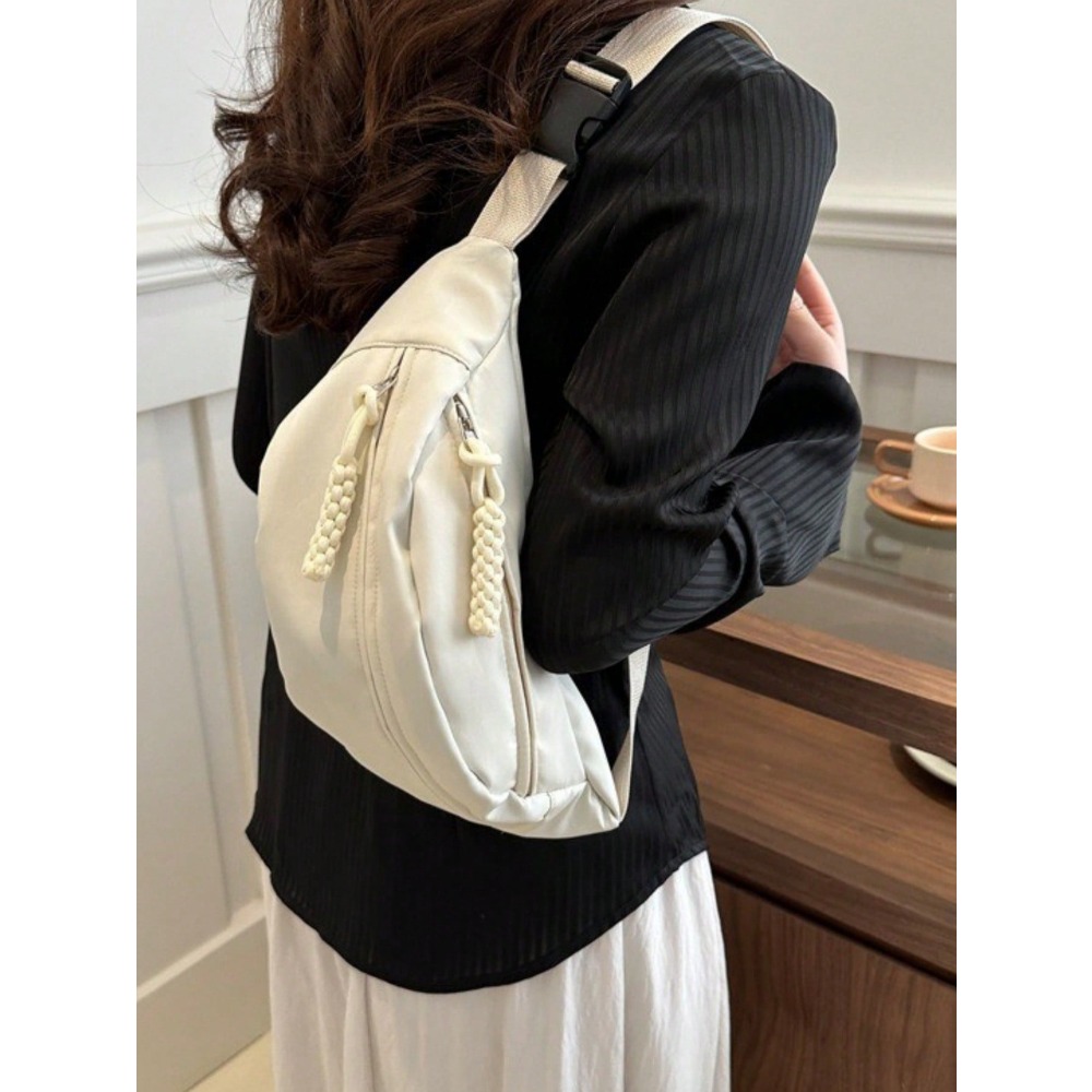 Large Capacity Nylon Chest Bag – Sling Backpack Shoulder recenzja i cena