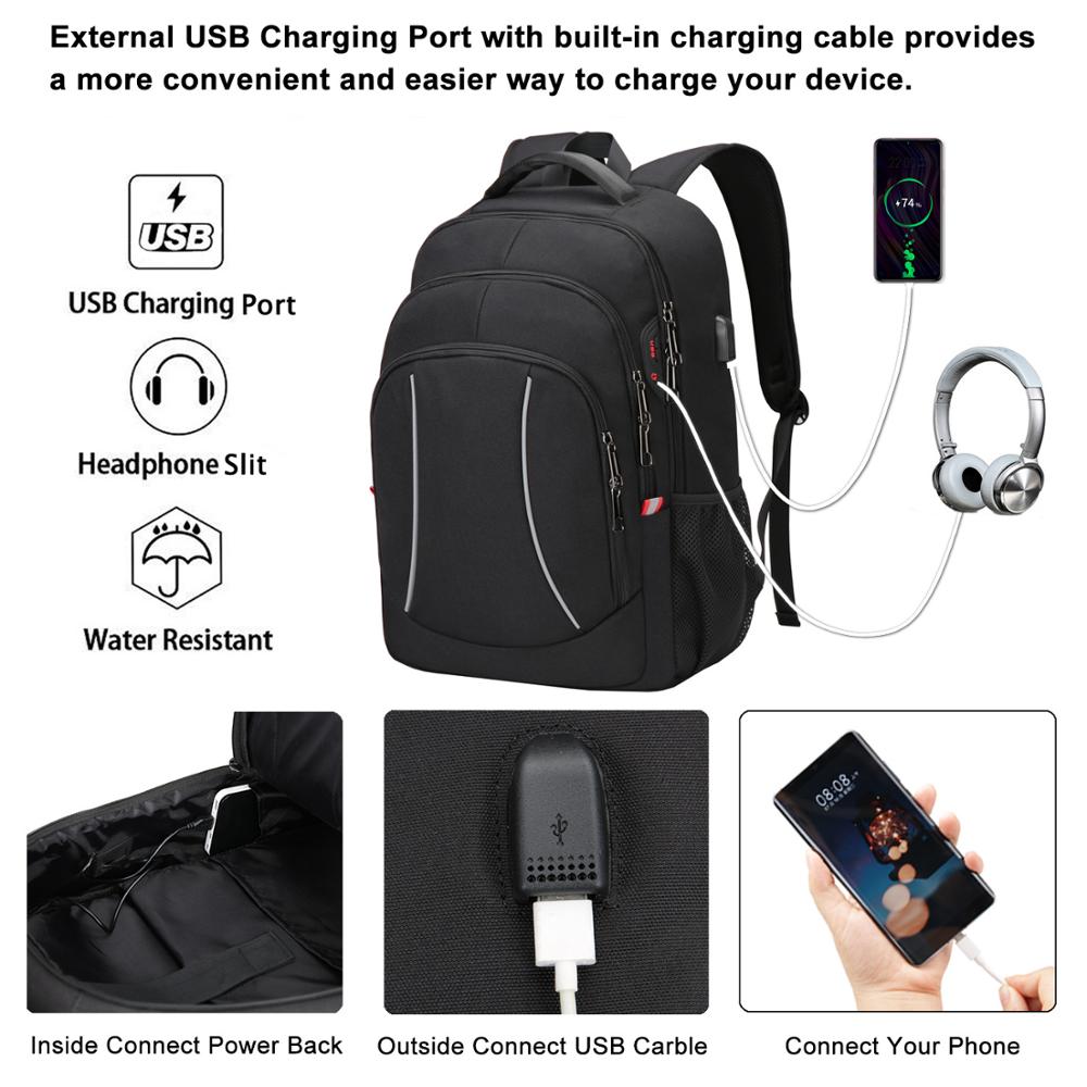 Men Multifuction Travel Laptop – Laptop Backpack 15.6 recenzja i cena
