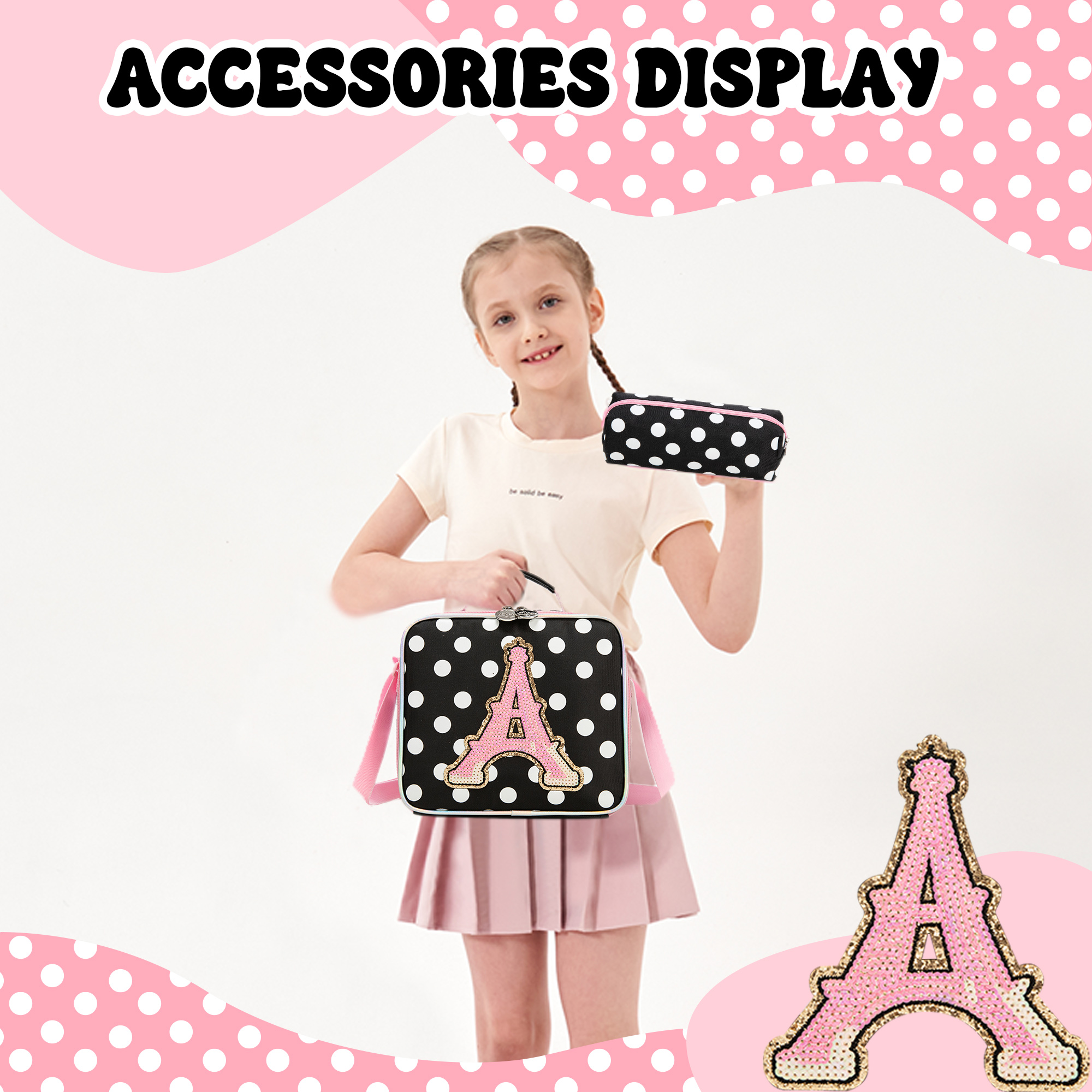 Backpack for Girls Letter Back – School Backpack Teen recenzja i cena