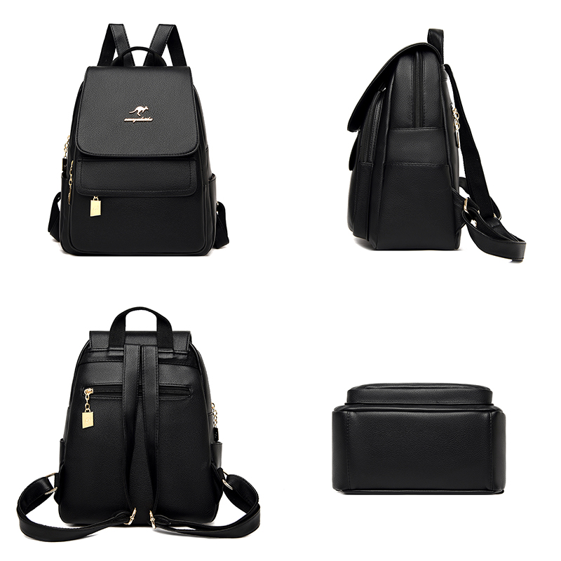 High Quality Leather Backpack  – Fashion Backpack Women recenzja i cena