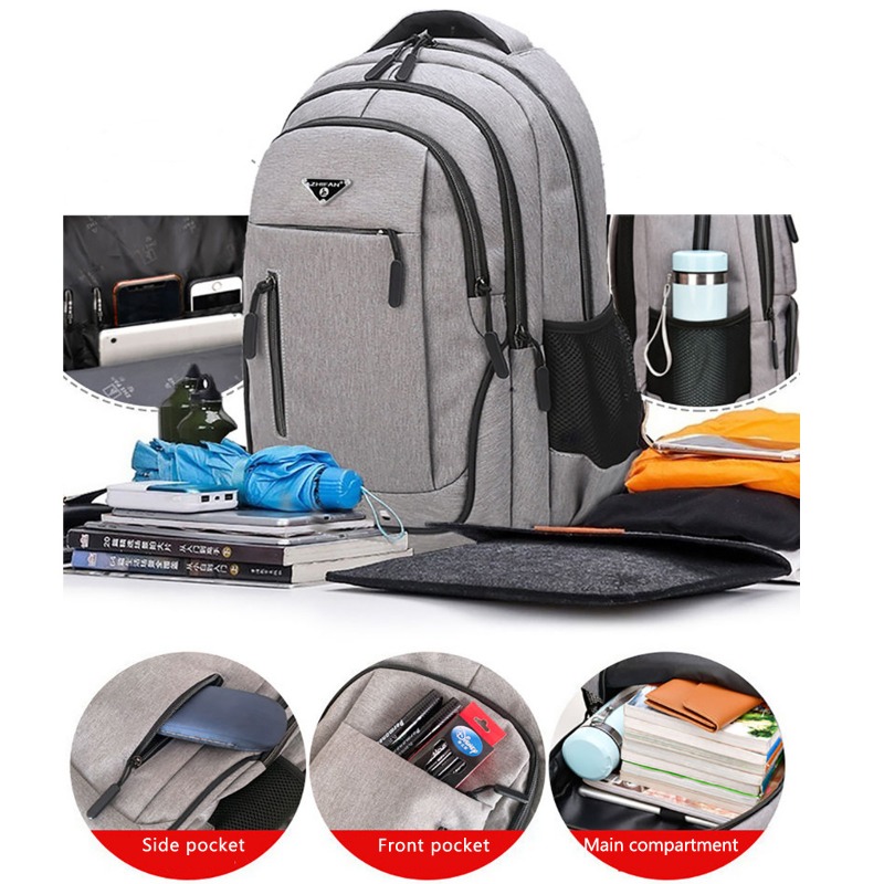 Large Capacity Backpack Men La – School Backpack Teen recenzja i cena