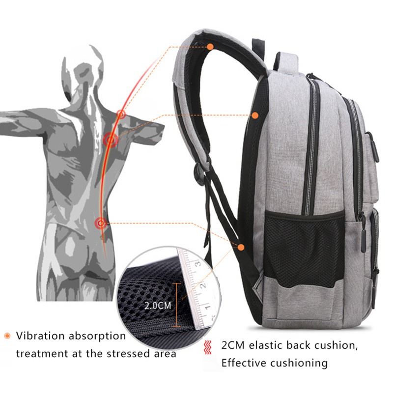 Large Capacity Backpack Men La – School Backpack Teen recenzja i cena