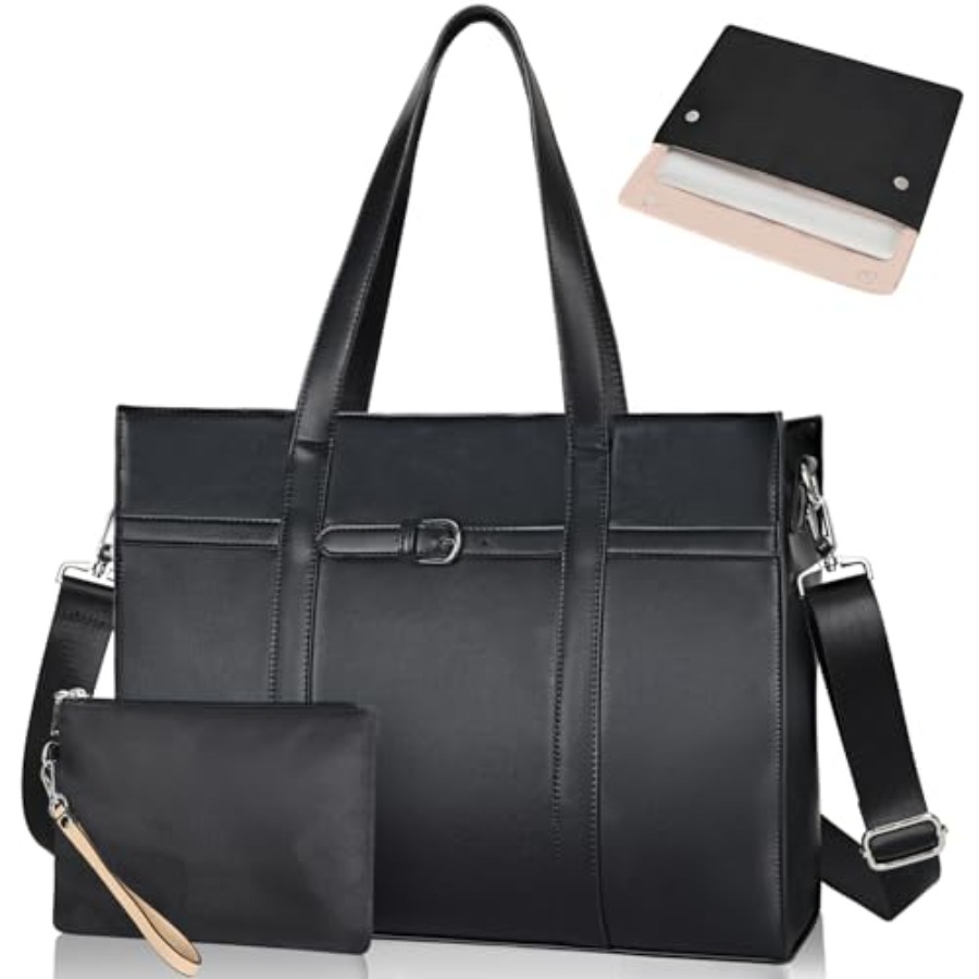 ESTARER Women's Laptop Leather – Laptop Sleeve Removable recenzja i cena