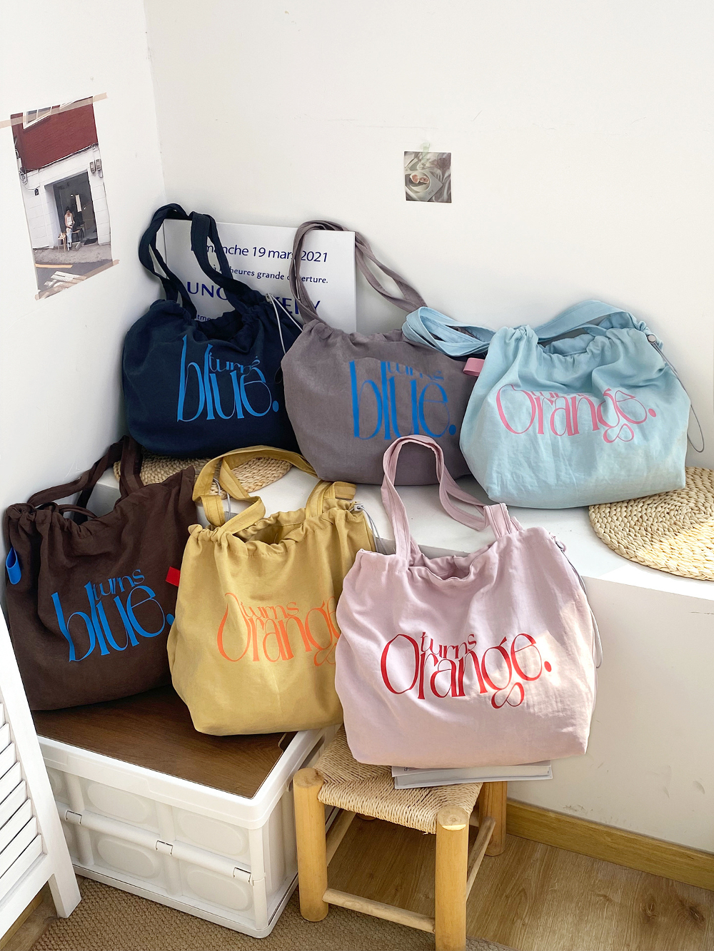 New Fashionable Simple Letters – Drawstring Gym Bag recenzja i cena