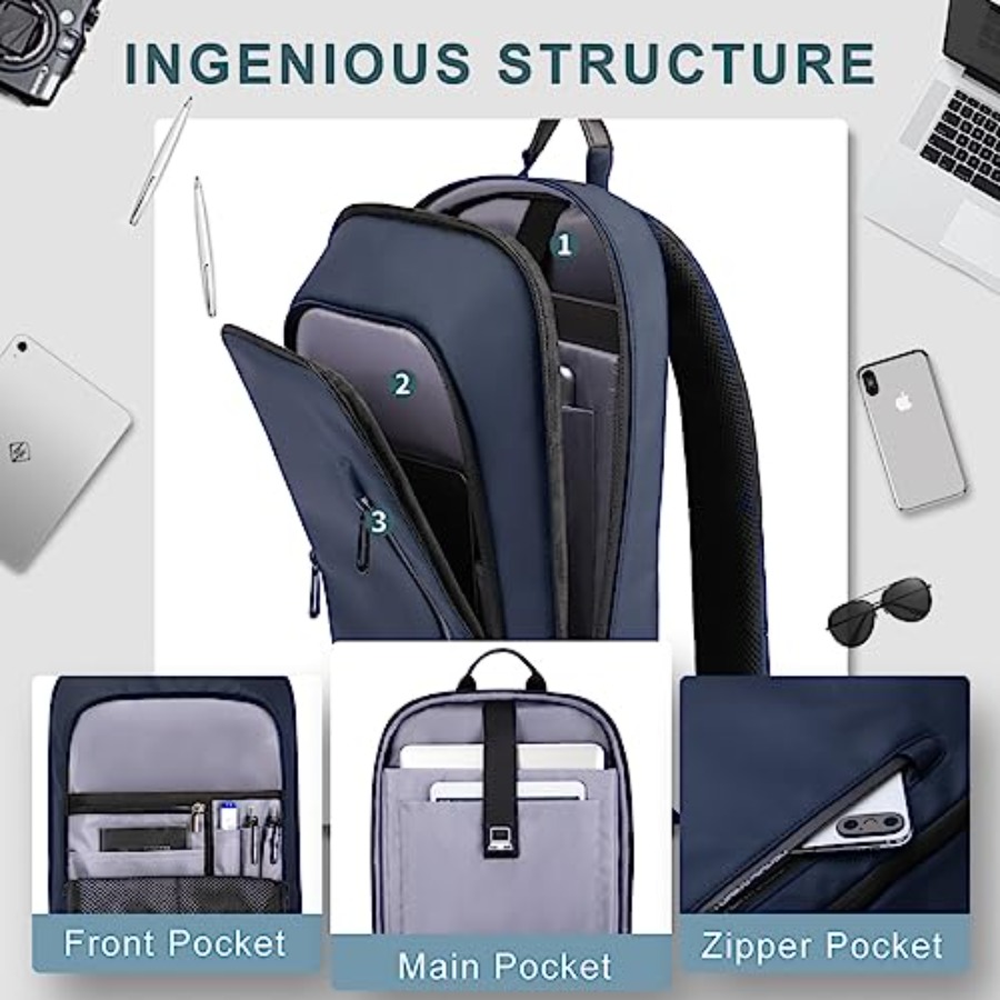 Backpack for Men Business Slim – Travel Backpack Anti Theft recenzja i cena