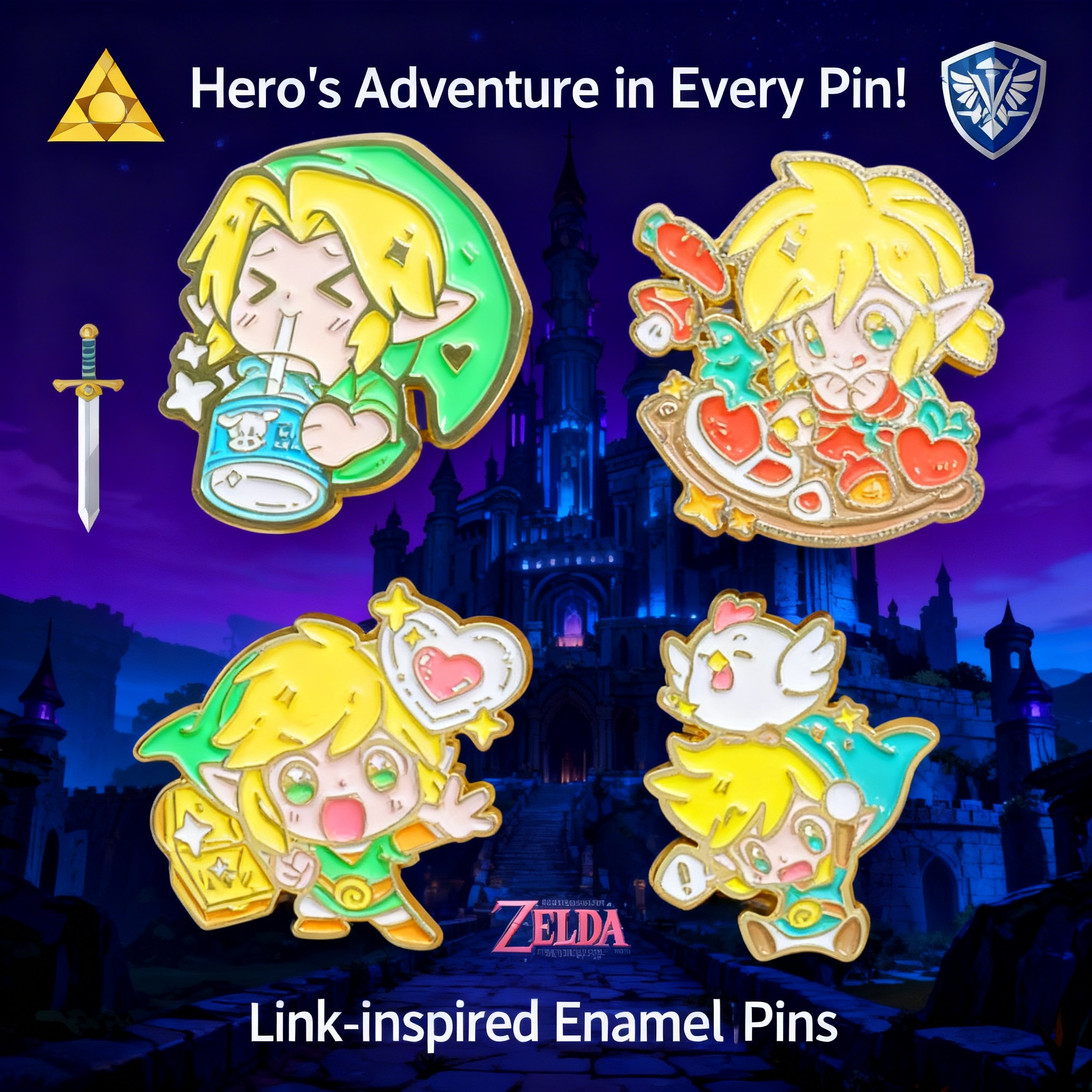 Adventure Game Badges Enamel P – Fashion Backpack Women recenzja i cena