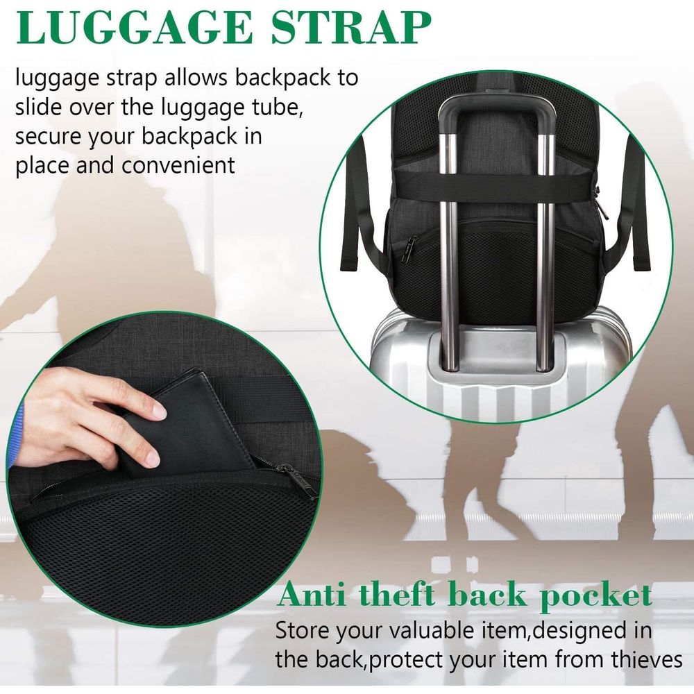 MATEIN BusinLaptop Backpack, 1 – Laptop Backpack 15.6 recenzja i cena