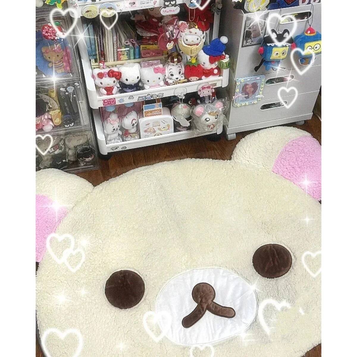 Cartoon Rilakkumas Plush Carpe – Mini Backpack Purse recenzja i cena