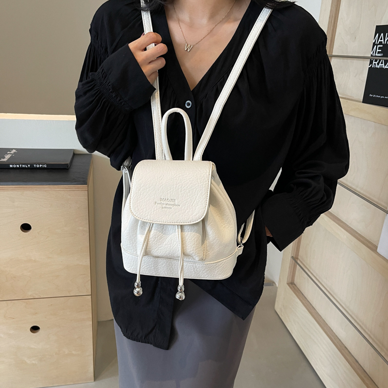 Solid Small String Backpacks P – Leather Backpack Vintage recenzja i cena