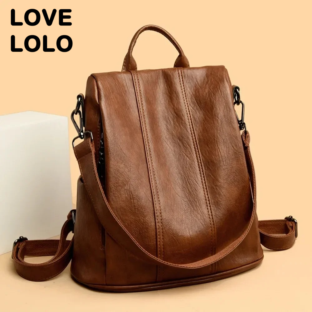 NEW Anti-theft Laptop Backpack – Leather Backpack Vintage recenzja i cena