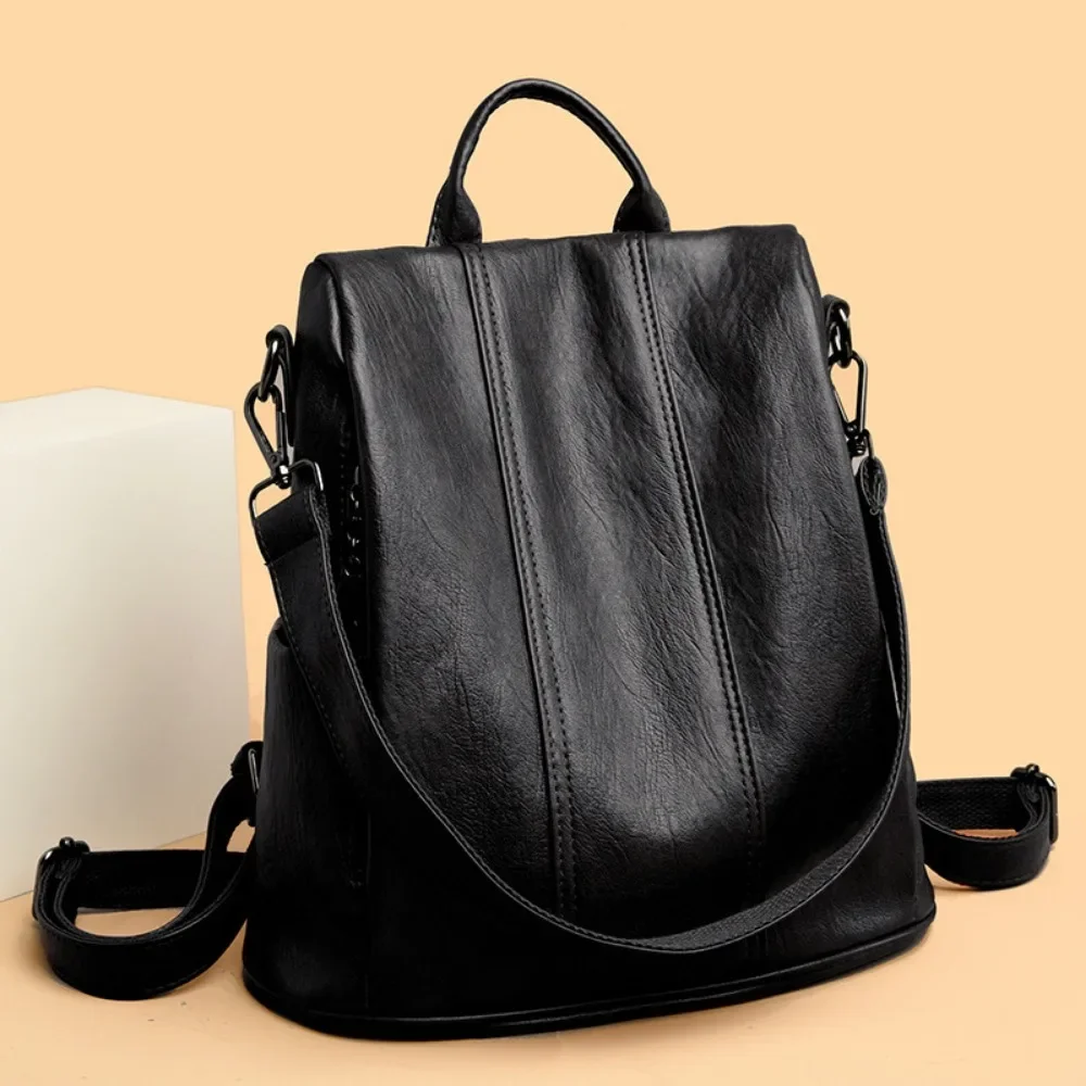 NEW Anti-theft Laptop Backpack – Leather Backpack Vintage recenzja i cena
