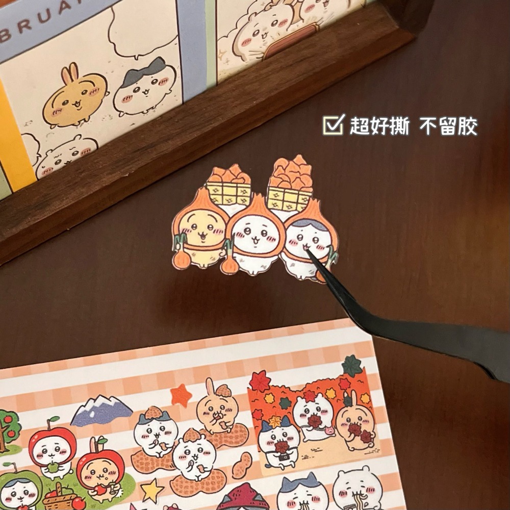 Chiikawa Cute Sticker Book Hac – Mini Backpack Purse recenzja i cena