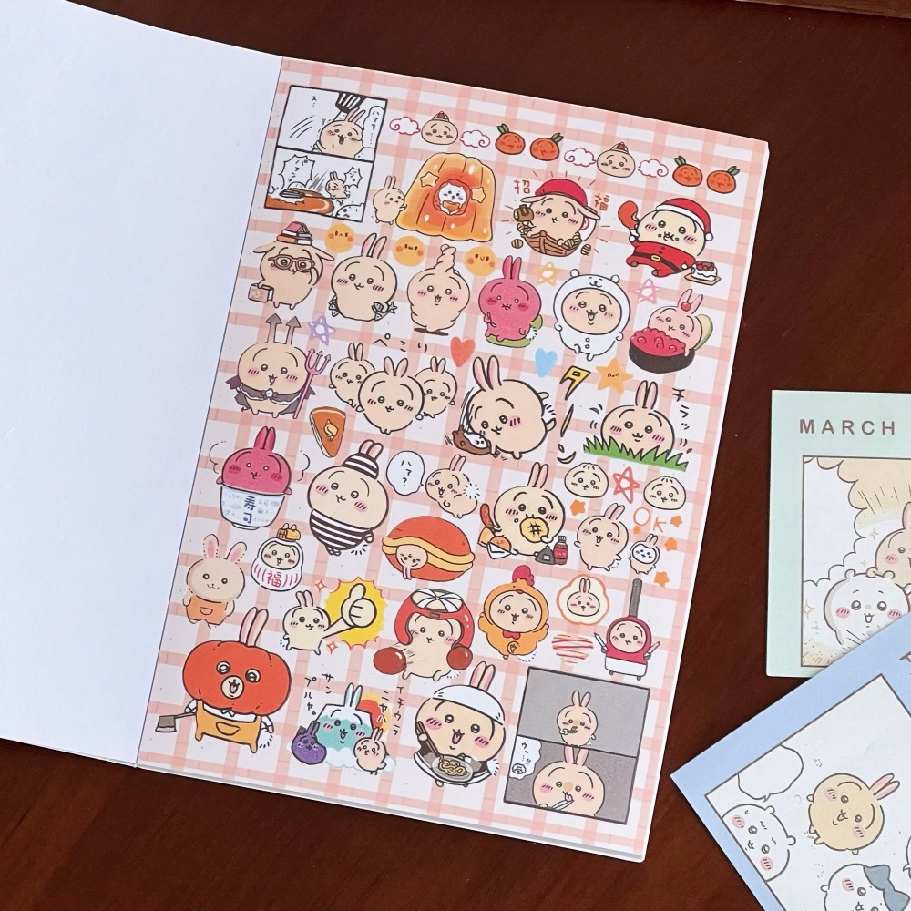 Chiikawa Cute Sticker Book Hac – Mini Backpack Purse recenzja i cena