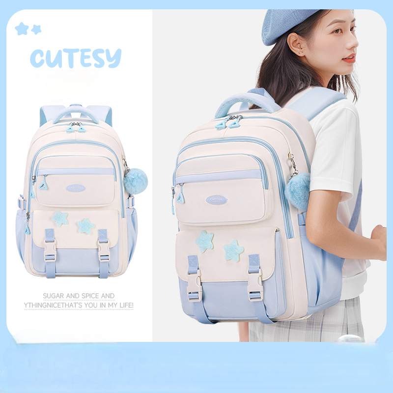Cute Girls School Backpack Pin – School Backpack Teen recenzja i cena