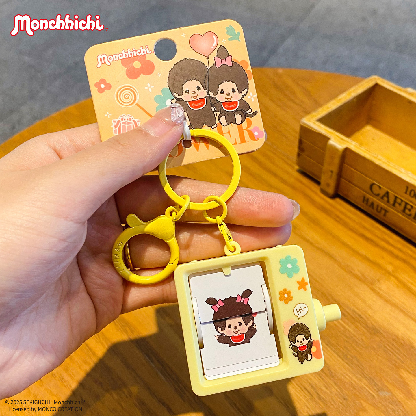 Monchhichi Hand Crank Flip Toy – Mini Backpack Purse recenzja i cena