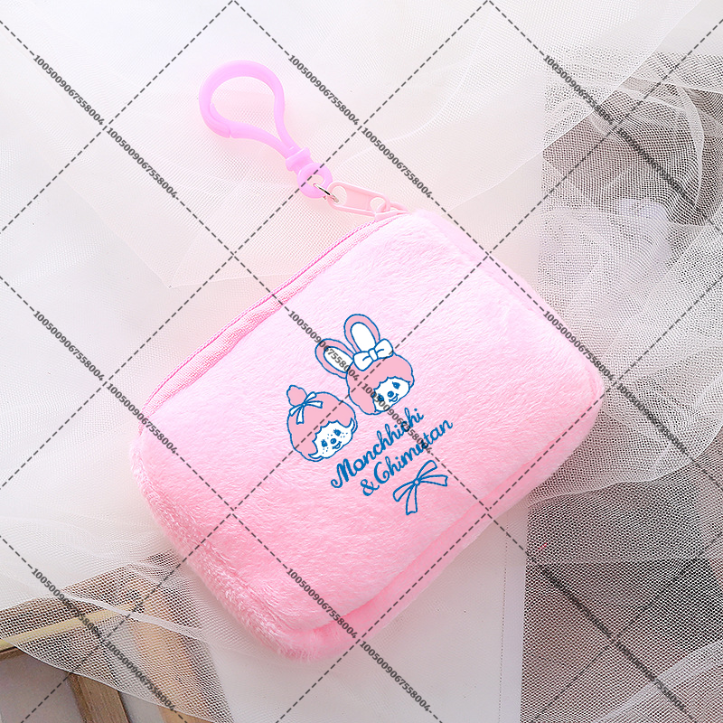 Monchhichi Coin Zipper Bag Pri – Mini Backpack Purse recenzja i cena